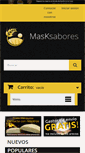 Mobile Screenshot of masksabores.com